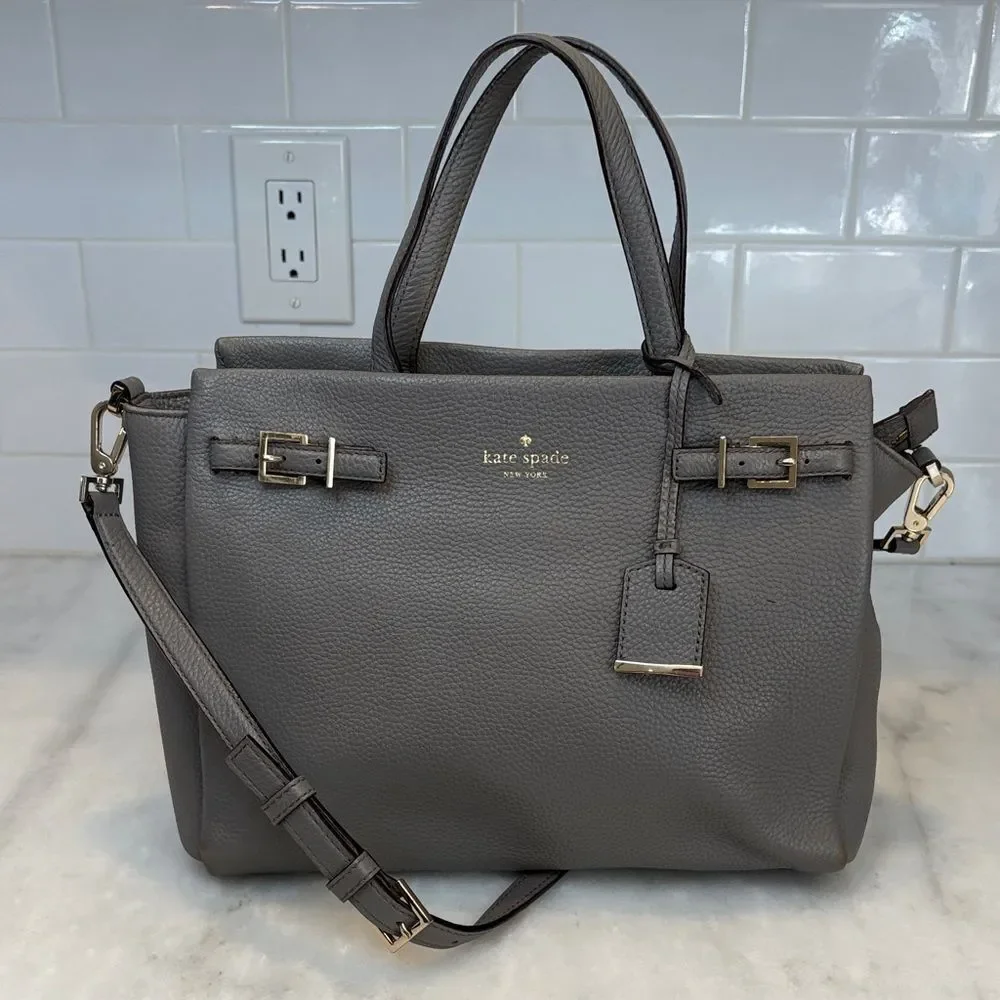 Kate Spade Bag Purse Handbag Leather Holden Lainie Crossbody Satchel Shoulder